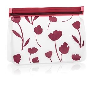 Thirty-One Delicate Floral Re-Useable Snack Bag Medium GREAT FOR SNA…